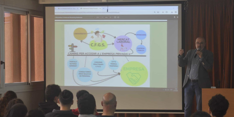 Organigrama participa en la Jornada tècnica química de l’Institut Mont